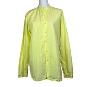 LABO.ART Labo Art‎ Maglia Poeta Sushi Top Citronella Lemon Mandarin Collar Small